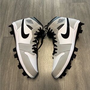 Nike Air Jordan 1 Retro MCS Light Smoke Grey Baseball Men Sz 16 New AV5354 012